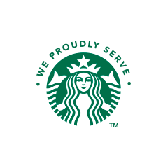 We Proudly Serve Starbucks®