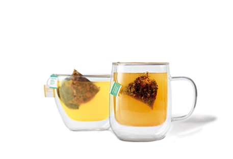 Teavana Tea in Mugs With Full Leaf Sachets